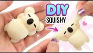 DIY SQUISHY KOALA!! Make VIRAL Silicone Squishies from Scratch! Hitohada Gel Tutorial