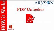 How to Unlock PDF File & Remove Password PDF Security for Editing Online