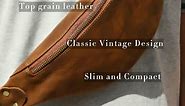 Upgrade Your Accessories: Stylish Leather Men's Fanny Pack for Practical Elegance!