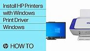 How to Install Software and Drivers for HP LaserJet and PageWide Printers