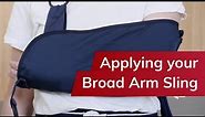 Ashford Hospital | Applying your Broad Arm Sling
