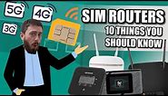 SIM LTE Routers - The 10 THINGS You NEED to Know Before You Buy!