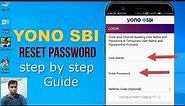 Yono SBI Forgot Login ID and Passwords : Reset UserName yono sbi