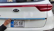 KIA Sportage Rear Door Lower Chrome Trim - Model 2019 - 2020
