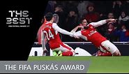 Olivier GIROUD GOAL | FIFA PUSKAS AWARD 2017 WINNER