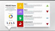 Project Status Report Powerpoint slide design | Project Management presentation