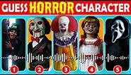 Guess The SCARY Character Voice 😱🔪 Pennywise, Annabelle, Jigsaw, Freddy Krueger and MORE!