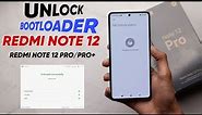 How To Unlock Bootloader Redmi Note 12 Series 2023 Method ⚡⚡