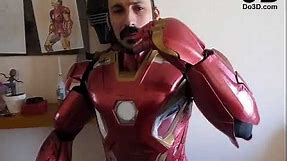 3D printed Mark XLV MK 45 Iron Man Suit Armor Cosplay Costume Prop Printing Comic-con