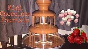 How to make Chocolate Fountain | Mini Chocolate fountain