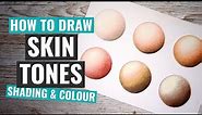Drawing Skin Tones With Polychromos Colored Pencils