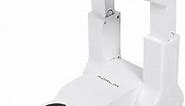 Boot Dryer for Work Boots, Shoe Dryer with Heat Blower, Glove Dryer & Boot Warmer - 180° Adjustable Dry Rack - Telescopic Bendable Dry Ports - Intelligent Timer - White