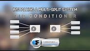 Multi split system air conditioning