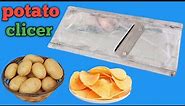 How to make potato slicer || Fries cutter || DIY slicer || @TM Makers