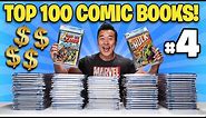 TOP 100 MOST VALUABLE COMIC BOOKS IN MY COLLECTION!!! BOX #4 :Unboxing a $500,000 Box of Key Comics!