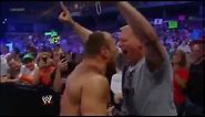 DANIEL BRYAN ARGUING "YES! NO!" WITH A FAN