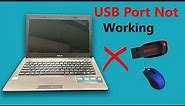 How to repair USB port asus laptop