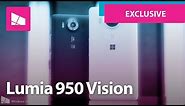 This is Microsoft's ORIGINAL Lumia 950 vision