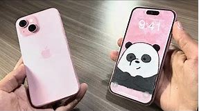 How to make iPhone 15 out of cardboard - very realistic | pink colour 🩷