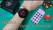 Huawei Watch GT/GT2/GTE/GT2 Pro - Install Custom Watchfaces | Honor Watch Magic/GS