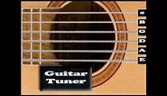 Standard Acoustic Guitar Tuner ( Interactive! )