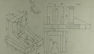 Sectional orthographic - Engineering drawing - Technical drawing