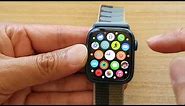 Apple Watch 7: How to Reset the Home Screen Layout
