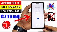 LG G7 ThinQ GOOGLE ACCOUNT BYPASS/ FRP UNLOCK (Without PC) New Method 2021 🔥🔥🔥