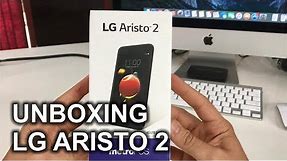 Unboxing and Quick Specs Review of the LG Aristo 2