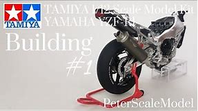 YAMAHA YZF-R1 / TAMIYA 1/12 / Scale Model kit / Building