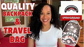 #SPRAYGROUND Quality Backpack and Travel Bag Review| Italist Purchase
