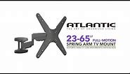23-65" Full Motion Spring Arm TV Mount