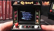 Q*bert Mini Arcade Gameplay Basic Fun Arcade Classics