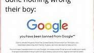 how bad was it to get banned on Google #Shorts