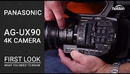 Panasonic AG-UX90 4K Camcorder | First Look