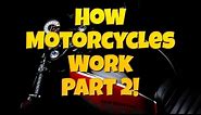 Motorcycle parts and functions for beginners - Handlebars and controls