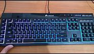 How to Change The Light Color On Corsair K55 Keyboard
