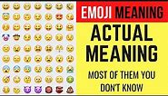 Emoji Meaning - Learn When to Use Which Emoji | All Emoji Meaning