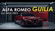 Alfa Romeo Guilia All New Facelift 2025 Concept Car, AI Design
