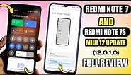 Redmi Note 7 and 7s MIUI 12.0.1.0 New Update Full Review | Redmi Note 7S MIUI 12 Update
