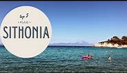 Top 5 plaje Sithonia Grecia