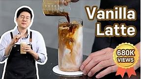 The best Vanilla Latte | Obviously better than Starbucks