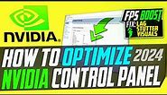 🔧 How to Optimize Nvidia Control Panel For GAMING & Performance The Ultimate GUIDE 2024 *NEW* ✅