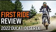 2022 Ducati DesertX First Ride Review