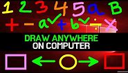 5 best free software to draw on a computer screen - How to draw on desktop