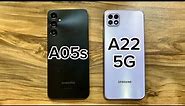 Samsung Galaxy A05s vs Samsung A22 5G