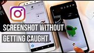 How to Take screenshots of disappearing photos instagram without getting caught | iPhone & Android