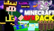MINECRAFT GFX PACK DOWNLOAD (YOUTUBERS GFX PACK) PART 2