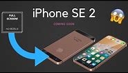 iPhone SE 2 COMING SOON? // Full Screen iPhone SE With NO BEZELS // iPhone X SE