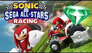 Sonic and Sega All-Stars racing: knuckles the echidna ￼